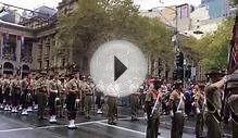 Australian Army Band Anzac Day March Melbourne 2015