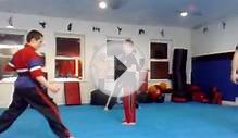 extreme martial arts in Belfast-training session